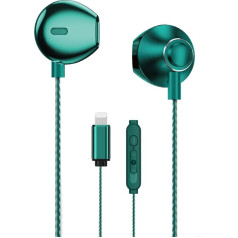 Wekome Blackin sērijas vadu austiņas - hifi lightning green