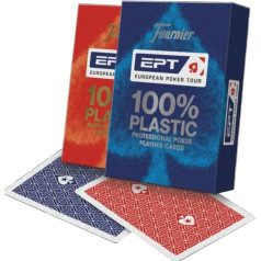 Fournier ept kartes 100% plastmasa