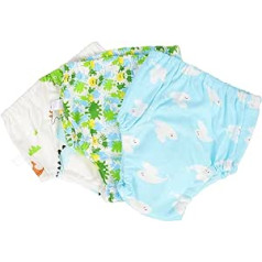 VALICLUD 12 gab. Autiņbikses Peldēšanas Autiņbiksītes Bērnu Pārvalks Autiņš Baby Peld Autiņš Baby Beach Essentials Elastīgās Peldēšanas Autiņbiksītes Mazgājamas Peldbikses Peldbikses 2T Kokvilna