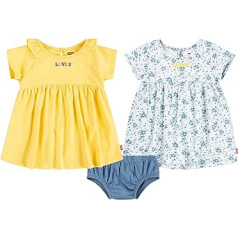 Levi's Baby Girls Lvg 2pk trikotāžas kleitu komplekts 1eh032 Baby Onesie