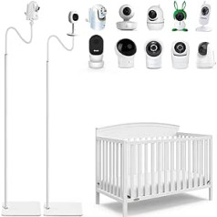 Didalo Baby Monitor Floor Stand Compatible with Infant Optics DXR-8 Pro, Nanit Pro Smart Baby Monitor and Flex Stand, Vava, Vtech, Hellobaby, Motorola, Eufy and Other Cameras with