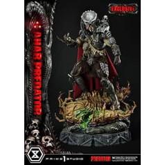 Prime 1 Studio Predator attēls 1/4 Ahab Predator ekskluzīvā bonusa versija (Dark Horse Comics) 85 cm