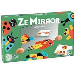 Djeco — Ze Mirror Animals Games (36483) Daudzkrāsains