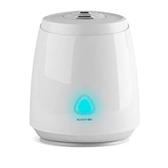 Suavinex — SMART Baby Humidifier klusais mitrinātājs ar aukstu miglu, ultraskaņas miglu, aromterapijas LED nakts gaismas funkciju, mobilā tālruņa vadību, kas saderīga ar Alexa un Google Assist