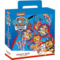 amscan 9912097 9912097 Paw Patrol Party in One Box trauku komplekts 8 viesiem