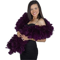 Zucker Feather Products Turkey Boa 8–10 collu diametrs, ciets, violets