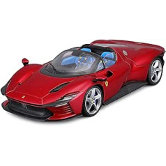 Bburago - Ferrari Signature - Daytona SP3 - 1:18 Mēroga transportlīdzekļa reprodukcija - Sarkans metāls - Kolekcionējama rotaļlieta bērniem no 14 gadu vecuma - 16913R