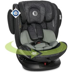 Lorelli Aviator SPS Isofix Child Seat Group 0+/1/2/3 (0-36 kg) 0-12 Years Colour: Black Patterned