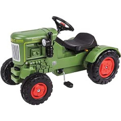 BIG – Fendt Dieselross vaikiškas traktorius, žaislinė transporto priemonė su tikslia grandine pavara, 3 kryptimis reguliuojama sėdynė, iki 50 kg, Fendt licencija, vaikams nuo 3 metų