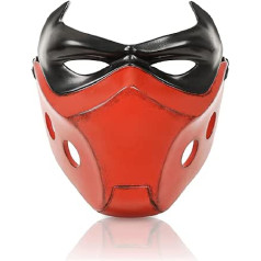 Yearsahrk Sarkangalvītes maska Supervaronis Džeisons Tods Ķivere Izturīgi sveķu Cosplay Rekvizīti Helovīna kostīmu Kosplay aksesuāri