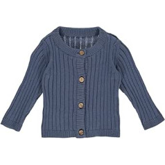 Müsli by Green Cotton Baby Boys' Knit Rib Cardigan Sweater