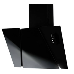 Akpo WK-4 Cetias 60 black chimney hood (600mm; black glass front)