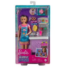 Barbie skipper doll first job snack bar