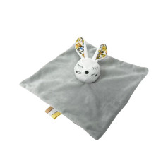 Cuddly cuddly toy bunny 25x25 cm grey