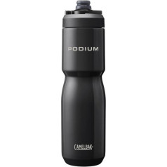 Camelbak podiumo izoliuotas plieninis vandens butelis 650ml, juodas