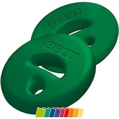 Beco AquaDisc SZ Aqua treniruočių diskai Aqua Hanteliai Pair Green