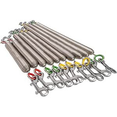 SwAcch Pilates Pro Extra Resistance Springs Pro Cadillac Reformer trapecijos formos stalo spyruoklės, Pilateso įrangos priedai