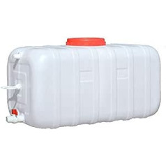 FIXARE Outdoor-Camping-Kunststoff-Wassertank mit Wasserhahn Großer Wassertank, Notfall-Wasserspeicher