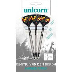 Unicorn Maestro 90 % volframas – Dimitri Van Den Bergh smiginis su plieniniu antgaliu