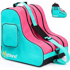 Hytiland skrituļslidu soma, regulējama plecu siksna, slidu somas, liela ietilpība, der skrituļslidām, skrituļslidām, slidām, daiļslidām, skrituļslidošanas piederumi bērniem un pieaugušajiem