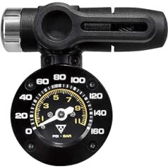 Topeak Shuttle Gauge G2 vienkrāsains, viens izmērs