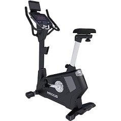 MAXXUS Exercise Bike 90 Pro - magnētiskā bremze, 12 programmas, 15 kg spararata masa, 150 kg, LED displejs, planšetdatora turētājs - fitnesa velosipēds, iekštelpu riteņbraukšana, ergometrs, mājas trenažieru velosipēds, fitnesa velosipēds