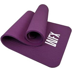 #DoYourFitness Yoga Mat Non-Slip | For Beginners and Advanced Users | Thickness from 0.8 cm to 2 cm | Joint-friendly Gymnastics Mat | 183 cm x 61 cm or XXL 190 cm x 100 cm [Suitable for Indoor / Outdoor]