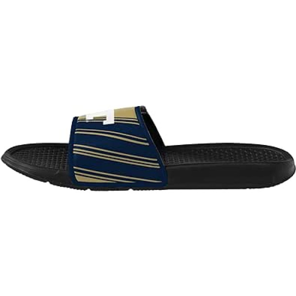 FOCO Mens Flip Flop Georgia Tech Jacket NCAA Legacy Sport Slide Sandals - M, Legacy, Legacy.