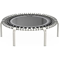 Acon Fit 1.12m Round White Mini Fitness Rebounder Trampoline