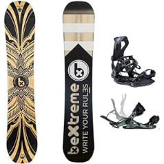 Bextreme Freestyle Diamond 2020 snovbords ar SP Private Eco dēli, bambuss, dižskābardis, papele, dēļa izmērs: 152, 157 un 160 cm, sniegs vīriešiem un sievietēm