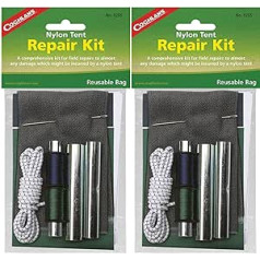 Coghlan 's Nylon Tent Repair Kit w/Reusable Bag (Pack of 2)