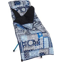 Helinox Toasty All-Round Hooded Blanket Made of 100% Recycled Material, Suitable for Travel, Backpack and Camping Chairs - For Sunset and Beach Chair