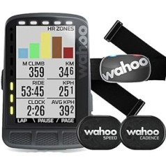 Wahoo Fitness ELEMNT ROAM GPS velo dators, melns