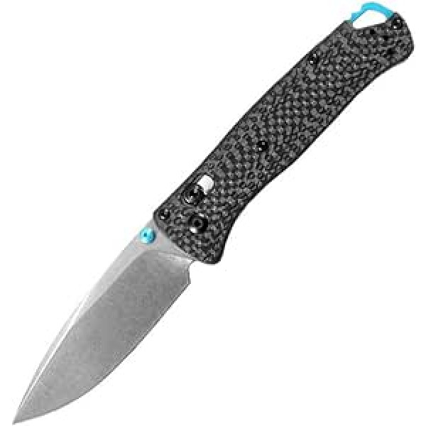 Joa Outdoor Black Folding Knife Camping Pocket Knife Mini Practical Handy EDC Multi Hand Tools Sharp Against Knife Made of Metal Steel Carbon Fibre Handle Hiking Knife with Clip