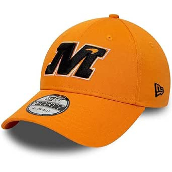 New Era McLaren F1 9FORTY Varsity cepure oranža, oranža, viens izmērs