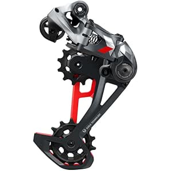 Sram Unisex — Adult X01 Eagle X-Actuation aizmugurējais pārslēdzējs, sarkans 52Z