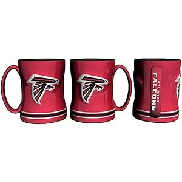 Boelter Brands NFL 15 unces Atlanta Falcons kafijas krūze