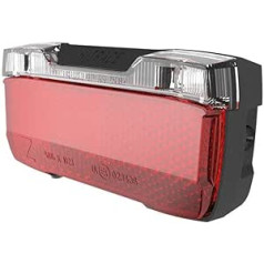 Herrmans Unisex - Adult H-TraceBa Rear Tail Light, Black, 50mm