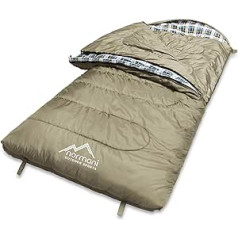 Antarctica 4-in-1 Function Extreme lauko miegmaišis Nailono Rip-Stop su 500 + 250 g/m² tuščiavidurio pluošto užpildu 220 x 90 cm