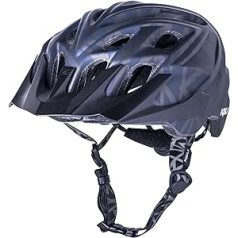 Kali Protectives Chakra Youth Plus velosipēda ķivere; Kalnu velosipēdistu ķivere bērniem, kas aprīkota ar integrētu vizieri; Dial Fit aizvēršanas sistēma; ar 21 ventilācijas atveri