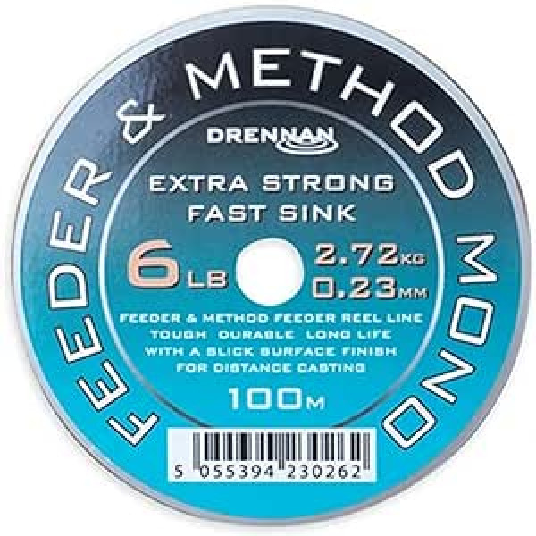 Drennan Method Feeder Monofilament Line – 100 m