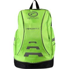 OPTIMĀLA Unisex pieaugušo Nitebrite riteņbraukšanas mugursoma Fluro One Size Fluo Green