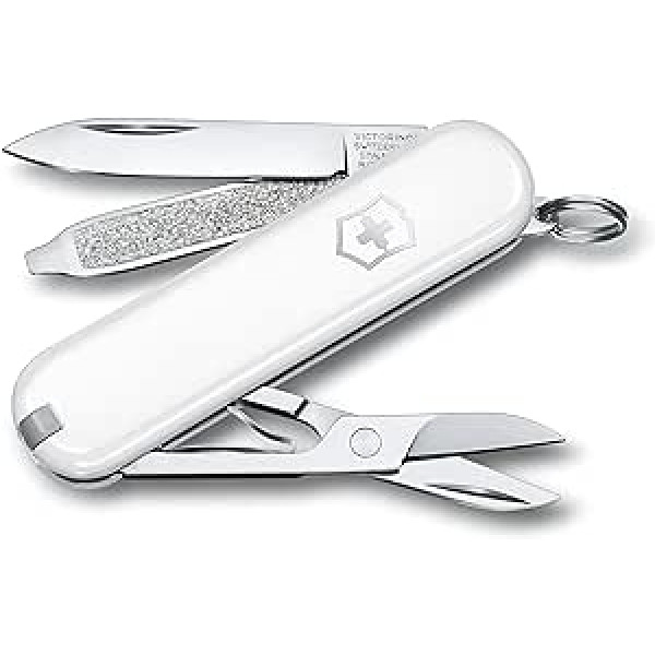 Victorinox Taschenmesser Classic SD (7 Funktionen, Klinge, Schere, Nagelfeile), klein