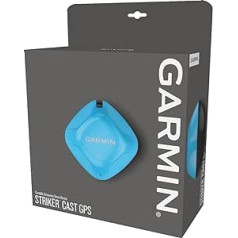 Garmin STRIKER Cast GPS – išstumiamas 2D echolotas, skirtas vandens telkinių ir žvejybos iš kranto vaizdams. GPS nuosaviems žvejybos žemėlapiams su gylio linijomis. Rodyti programoje Striker Cast