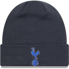 New Era Tottenham Hotspur FC oficiālais logotips trikotāžas cepure — zila, viena izmēra, zila