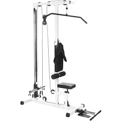 Bad Company Lat Pull Tower, Lat Pull Down Machine ar Lat Pull Bar, Bicepss/Triceps Bar uz Kabeļa vilkšanas, BCA-27