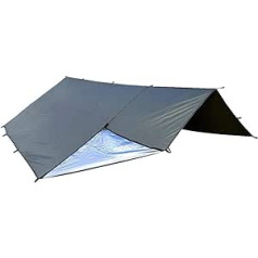 Bushmen Thermo Tarp 3 x 3 metri, lietus nojume, guļampaklājiņš