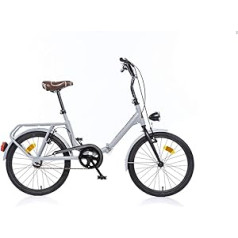 20 collu salokāms velosipēds saliekams velosipēds komforta saliekamais velosipēds ar somu