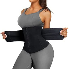 Bingrong Waist Cincher Neoprene Slimming Belt Women's Waist Trainer Belt Slimming Fitness Belt Corset Stomach Away Fat Burning Device Sweat Belt Sauna Body Shaper