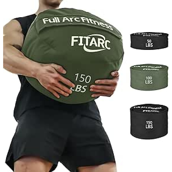 Fitarc Sandbag treniņu soma, smilšu maisi spēka treniņiem, smilšu maiss fitnesa un spēka treniņiem, Cross Training & Exercise, treniņu aprīkojuma smiltis nav iekļautas